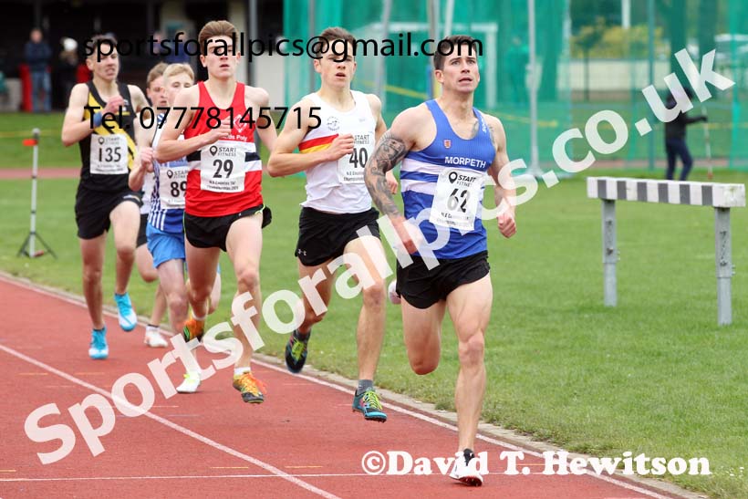800 metres, NECAA Open Meeting, Morpeth, Sunday, October 18th. David T. Hewitson/Sports for All Pics
